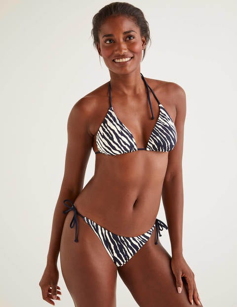 String Bikini Bottoms - Navy, Safari String Bikini Bottoms - Navy, Safari