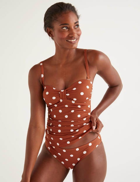 Bikini Bottoms - Conker/Ivory Spot Bikini Bottoms - Conker/Ivory Spot