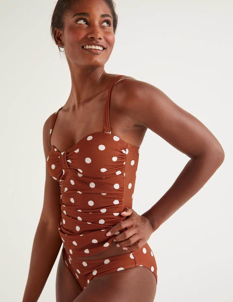 Bikini Bottoms - Conker/Ivory Spot Bikini Bottoms - Conker/Ivory Spot
