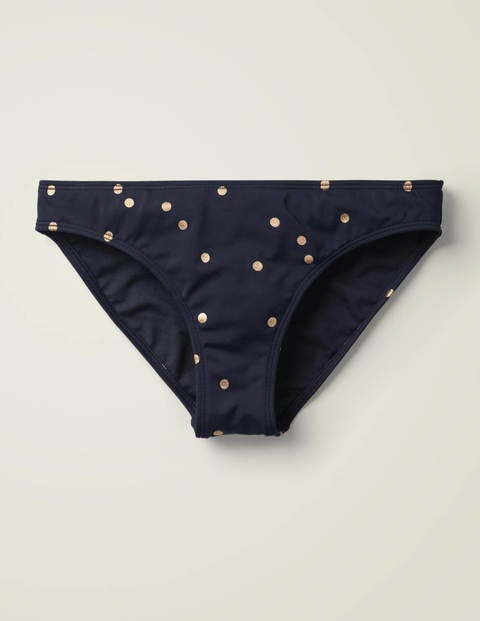 Bikini Bottoms - Rose Gold Foil, Scattered Spot Bikini Bottoms - Rose Gold Foil, Scattered Spot