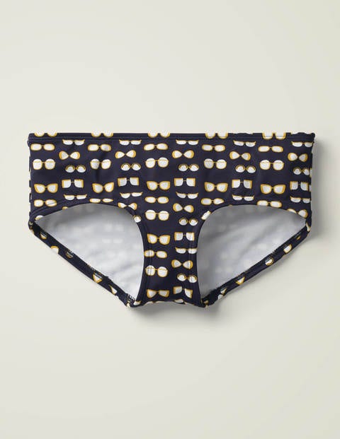Bikini Shorts - Navy, Lunettes Bikini Shorts - Navy, Lunettes