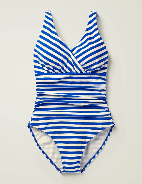Talamanca Swimsuit - Noble Blue/Ivory Stripe Talamanca Swimsuit - Noble Blue/Ivory Stripe