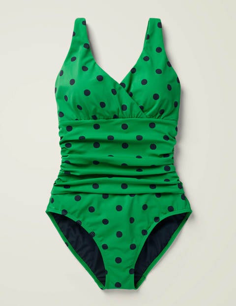 Maillot De Bain Talamanca - Pois trèfle/bleu marine Maillot De Bain Talamanca - Pois trèfle/bleu marine
