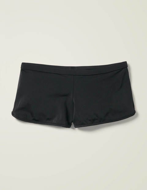 Piping Swim Shorts - Black Piping Swim Shorts - Black