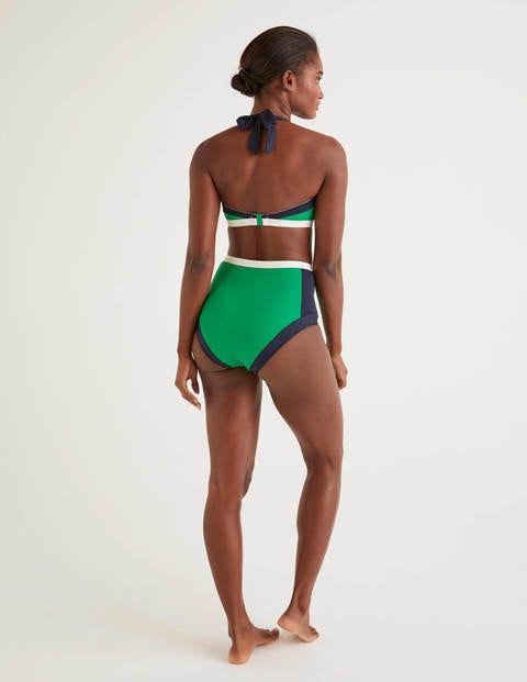 Santorini Bikini Top - Shamrock Colourblock Santorini Bikini Top - Shamrock Colourblock