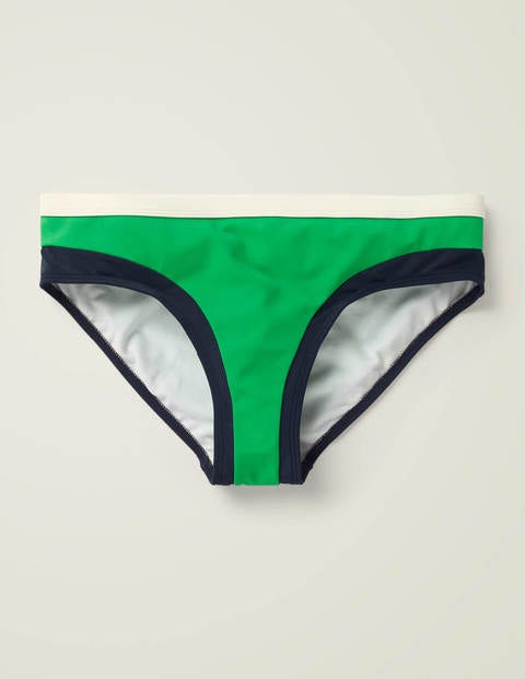 Santorini Bikini Bottoms - Shamrock Colourblock Santorini Bikini Bottoms - Shamrock Colourblock