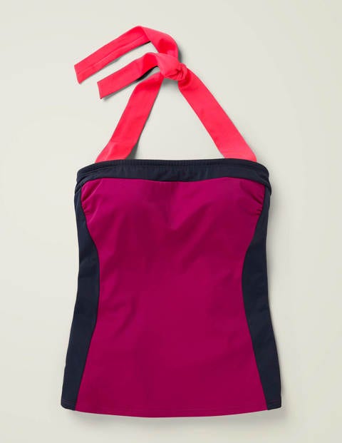 Santorini Tankini Top - Polished Berry Colourblock Santorini Tankini Top - Polished Berry Colourblock