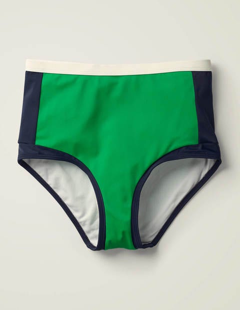 Santorini High Bikini Bottoms - Shamrock Colourblock Santorini High Bikini Bottoms - Shamrock Colourblock