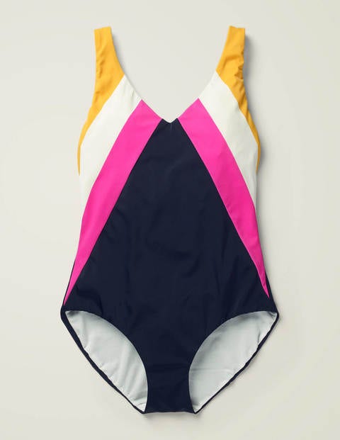 Symi Swimsuit - Navy/Multi Stripe Symi Swimsuit - Navy/Multi Stripe