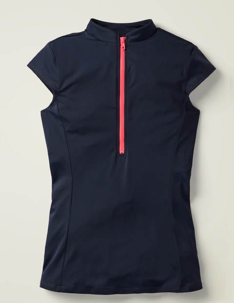 Tilos Short Sleeve Rash Vest - Navy Tilos Short Sleeve Rash Vest - Navy