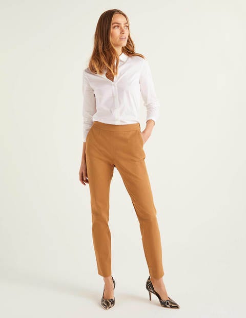 Bath 7/8-Hose Mit 2-Wege-Stretch - Kamelbraun Bath 7/8-Hose Mit 2-Wege-Stretch - Kamelbraun