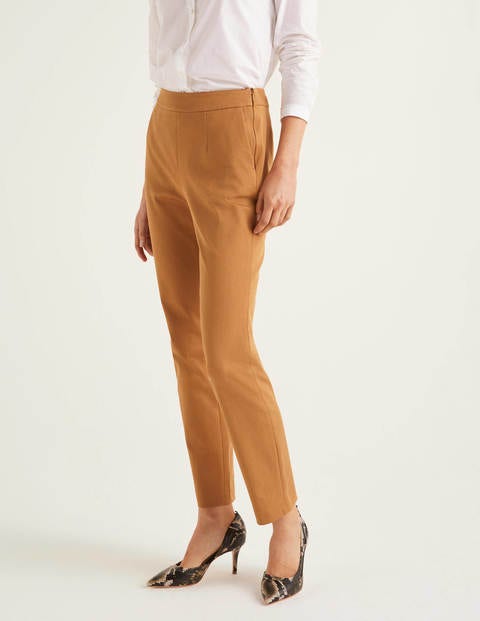 Bath 7/8-Hose Mit 2-Wege-Stretch - Kamelbraun Bath 7/8-Hose Mit 2-Wege-Stretch - Kamelbraun