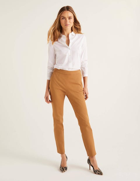 Bath 7/8-Hose Mit 2-Wege-Stretch - Kamelbraun Bath 7/8-Hose Mit 2-Wege-Stretch - Kamelbraun