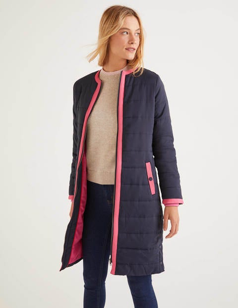 Wollstonecraft Puffer Coat - Navy Wollstonecraft Puffer Coat - Navy