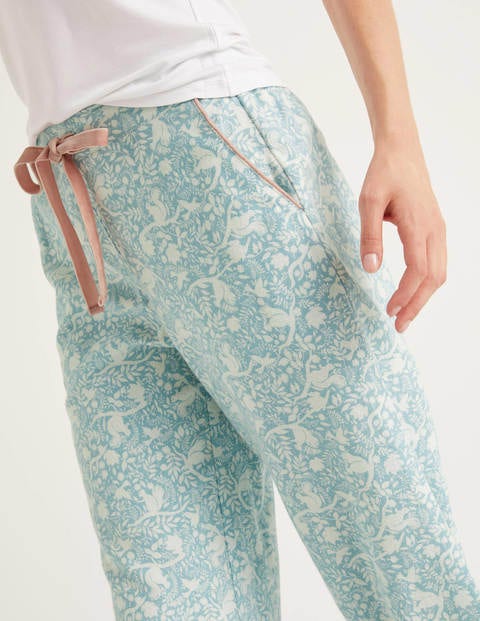Vanessa Cosy Pants - Cloudburst Blue, Tree Squirrel Vanessa Cosy Pants - Cloudburst Blue, Tree Squirrel