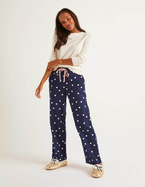 Bas De Pyjama Confortable Vanessa - Marine Bas De Pyjama Confortable Vanessa - Marine