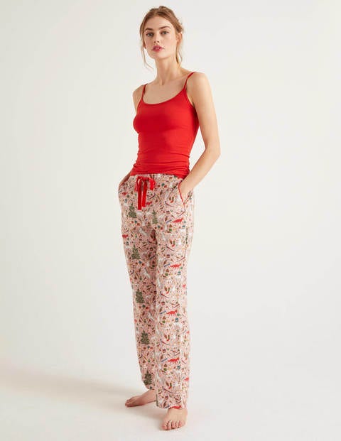 Vanessa Cosy Bottoms - Milkshake, Family Festive Vanessa Cosy Bottoms - Milkshake, Family Festive