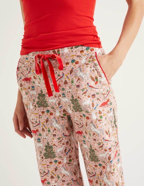 Vanessa Cosy Bottoms - Milkshake, Family Festive Vanessa Cosy Bottoms - Milkshake, Family Festive