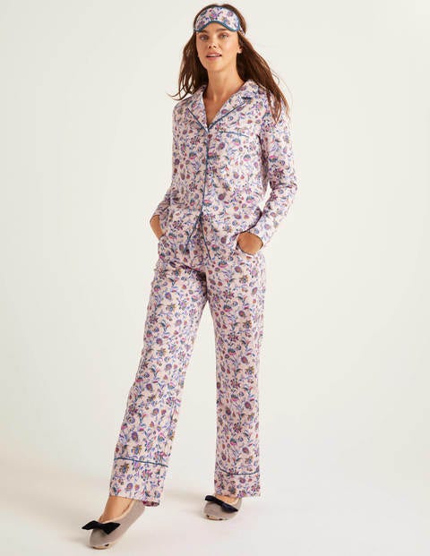 Janie Pajama Bottoms - Milkshake, Poetic Vine Janie Pajama Bottoms - Milkshake, Poetic Vine