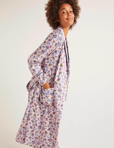 Janie Dressing Gown - Milkshake, Poetic Vine Janie Dressing Gown - Milkshake, Poetic Vine