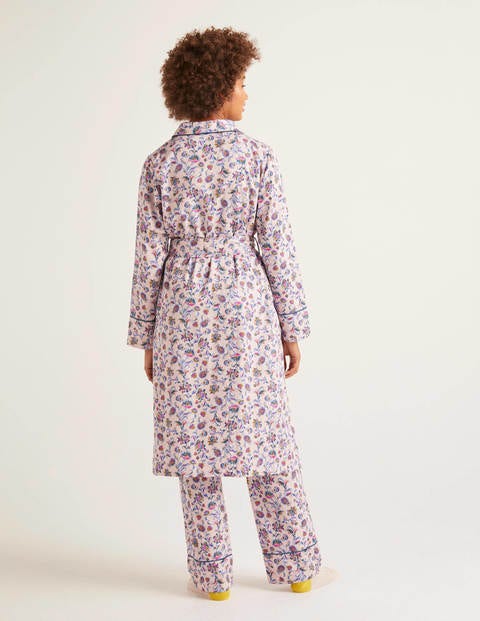Janie Dressing Gown - Milkshake, Poetic Vine Janie Dressing Gown - Milkshake, Poetic Vine