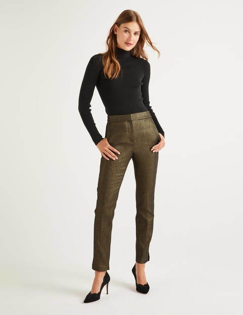 Belgravia 7/8 Pants - Gold Metallic Belgravia 7/8 Pants - Gold Metallic