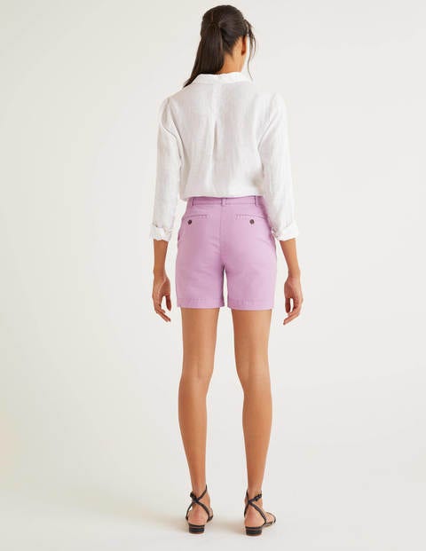 Daisy Chino Shorts - Lupin Daisy Chino Shorts - Lupin