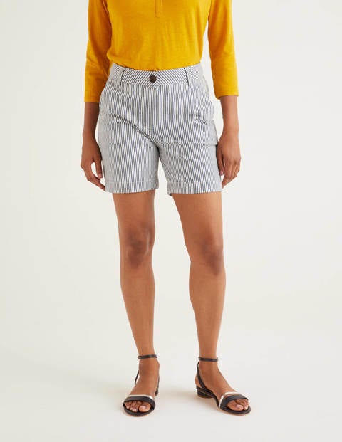 Daisy Chino Shorts - Ticking Stripe Daisy Chino Shorts - Ticking Stripe