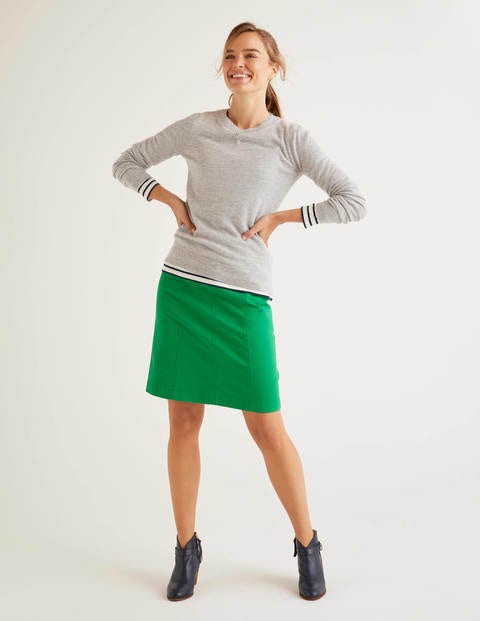 Daisy Chino Skirt - Rich Emerald Daisy Chino Skirt - Rich Emerald