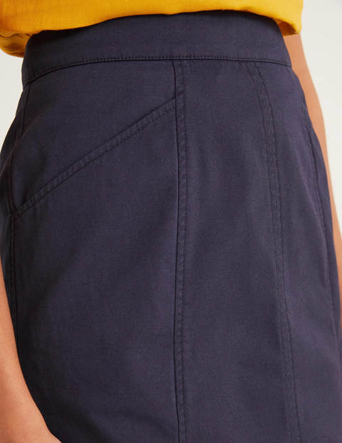 Daisy Chino Skirt - Navy Daisy Chino Skirt - Navy