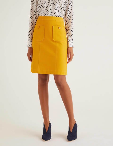 Tallis Stitch Mini Skirt - Dropped Pollen Tallis Stitch Mini Skirt - Dropped Pollen