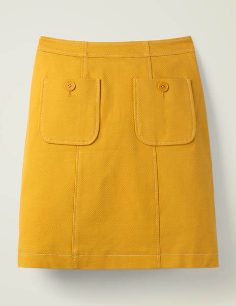 Tallis Stitch Mini Skirt - Dropped Pollen Tallis Stitch Mini Skirt - Dropped Pollen