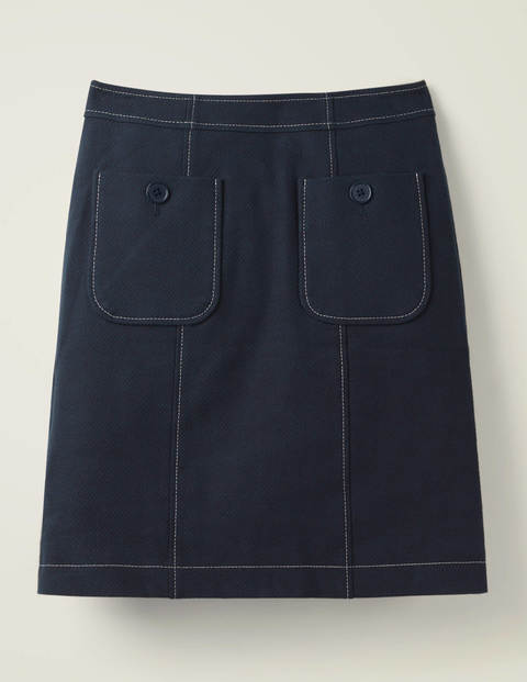 Tallis Pocket Mini Skirt - Navy Tallis Pocket Mini Skirt - Navy