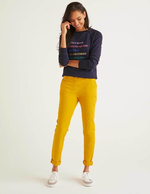 Daisy Chino Trousers - Tuscan Sun Daisy Chino Trousers - Tuscan Sun