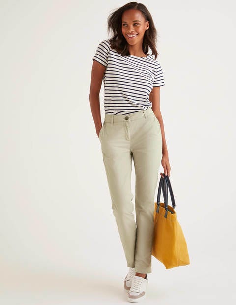 Daisy Chino Pants - Soft Stone Daisy Chino Pants - Soft Stone