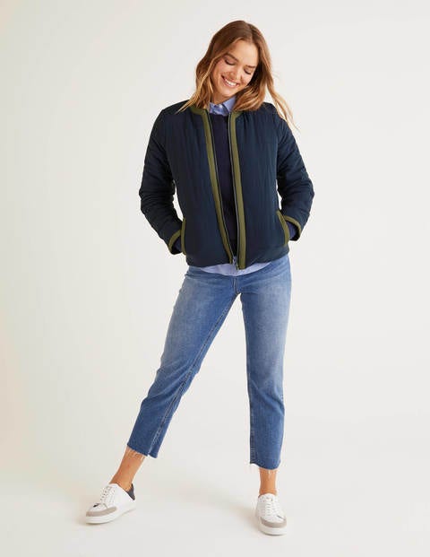 Fildes Steppjacke - Navy Fildes Steppjacke - Navy