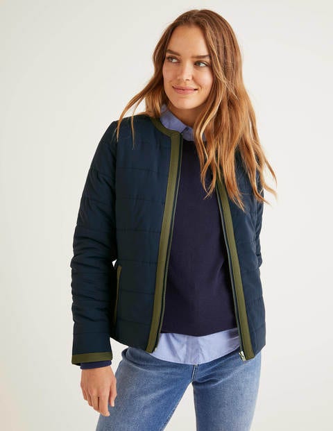 Fildes Steppjacke - Navy Fildes Steppjacke - Navy