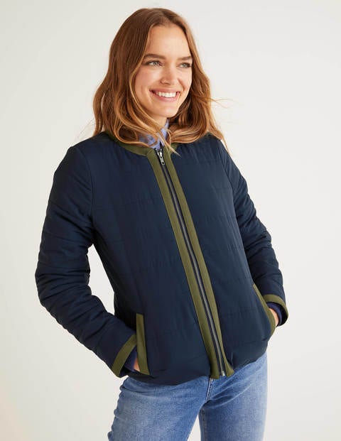 Fildes Steppjacke - Navy Fildes Steppjacke - Navy