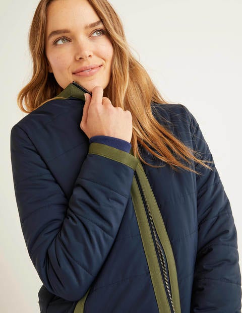 Fildes Steppjacke - Navy Fildes Steppjacke - Navy