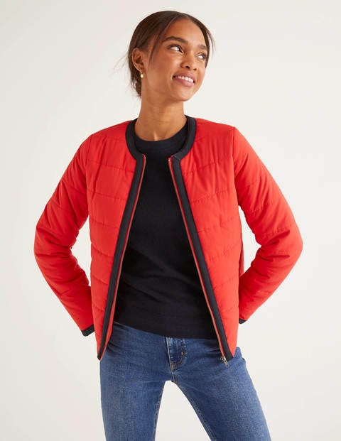 Fildes Steppjacke - Signalrot Fildes Steppjacke - Signalrot