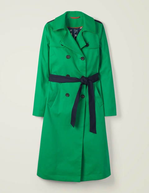 Trench-coat Franklin - Émeraude profond Trench-coat Franklin - Émeraude profond