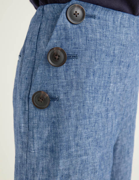 Falmouth Linen Trousers - Chambray Falmouth Linen Trousers - Chambray