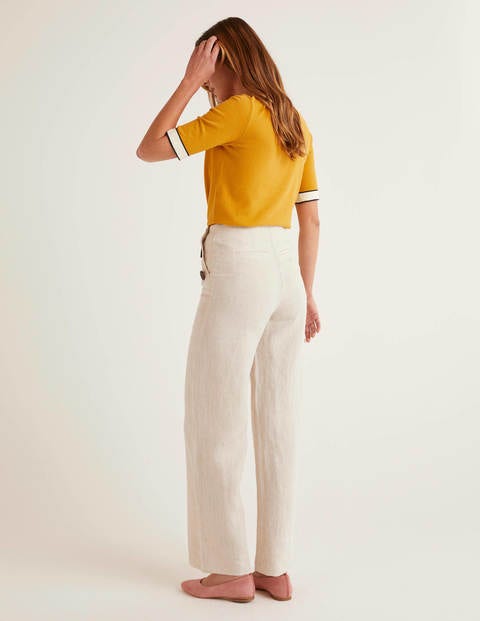Imogen Linen Pants - Ecru Imogen Linen Pants - Ecru