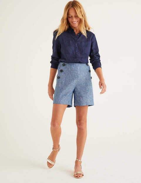 Falmouth Leinenshorts - Faux-Uni Falmouth Leinenshorts - Faux-Uni