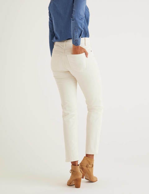 Slim Straight Ankle Skimmer - Ecru Slim Straight Ankle Skimmer - Ecru