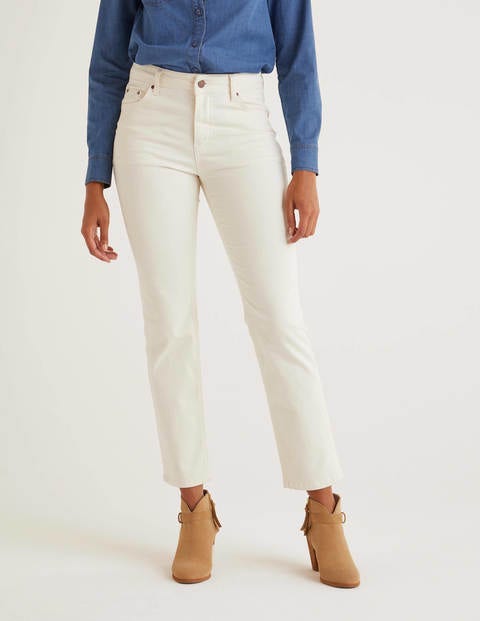 Slim Straight Ankle Skimmer - Ecru Slim Straight Ankle Skimmer - Ecru