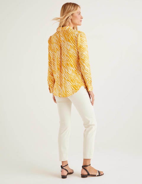 Linen Shirt - Tuscan Sun, Safari Linen Shirt - Tuscan Sun, Safari