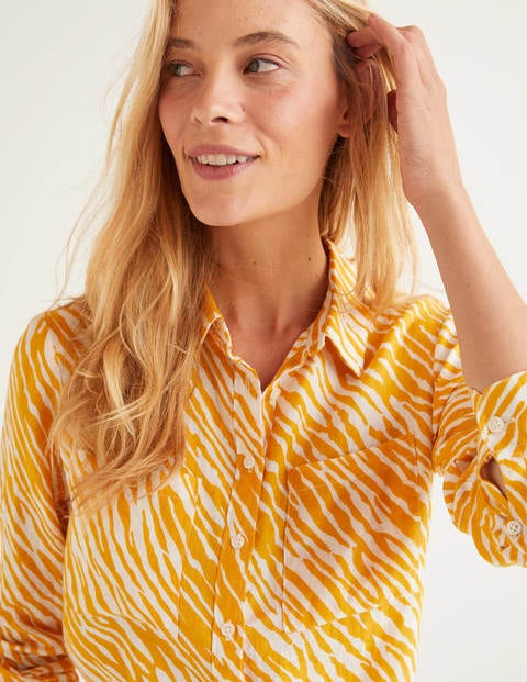 Linen Shirt - Tuscan Sun, Safari Linen Shirt - Tuscan Sun, Safari