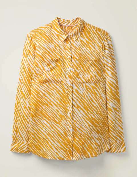 Linen Shirt - Tuscan Sun, Safari Linen Shirt - Tuscan Sun, Safari
