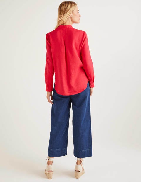 Linen Shirt - Hibiscus Linen Shirt - Hibiscus